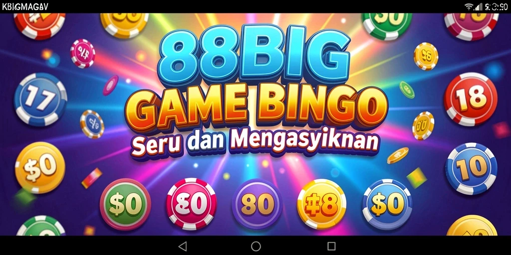 Tampilkan gameplay menarik Bingo di 88BIG