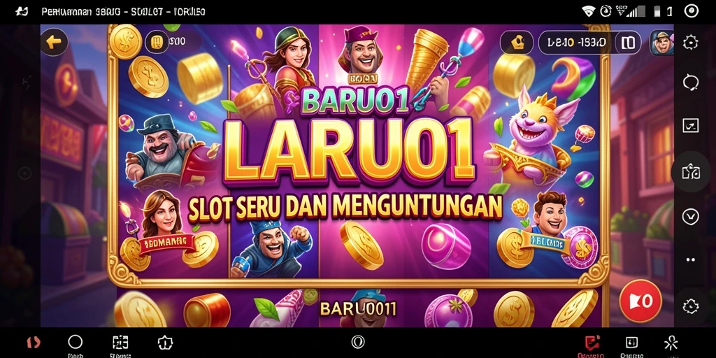 Tampilan menarik dari gameplay BARU01 yang menghibur.