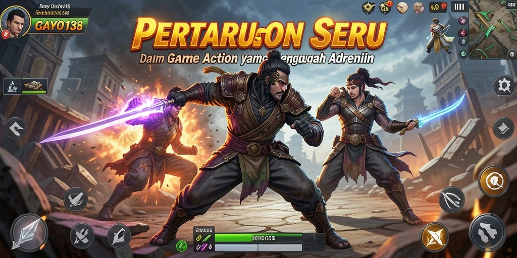 Gameplay GAYO138 yang intens dan menegangkan.