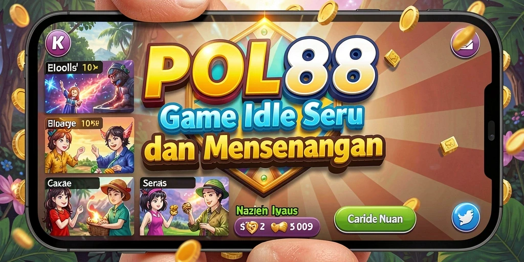 Tampilan gameplay POL88 yang seru dan penuh warna.
