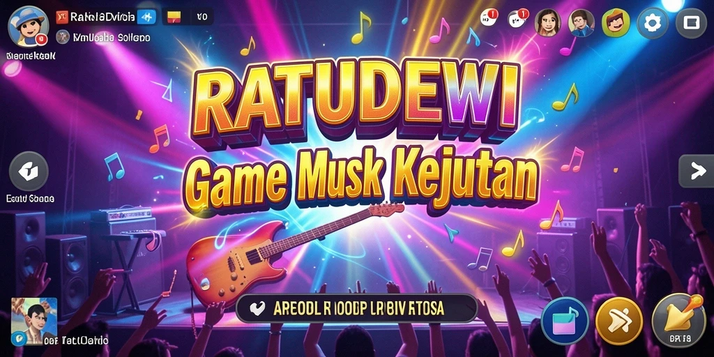 Tangkapan layar gameplay dari RATUDEWI yang penuh warna.