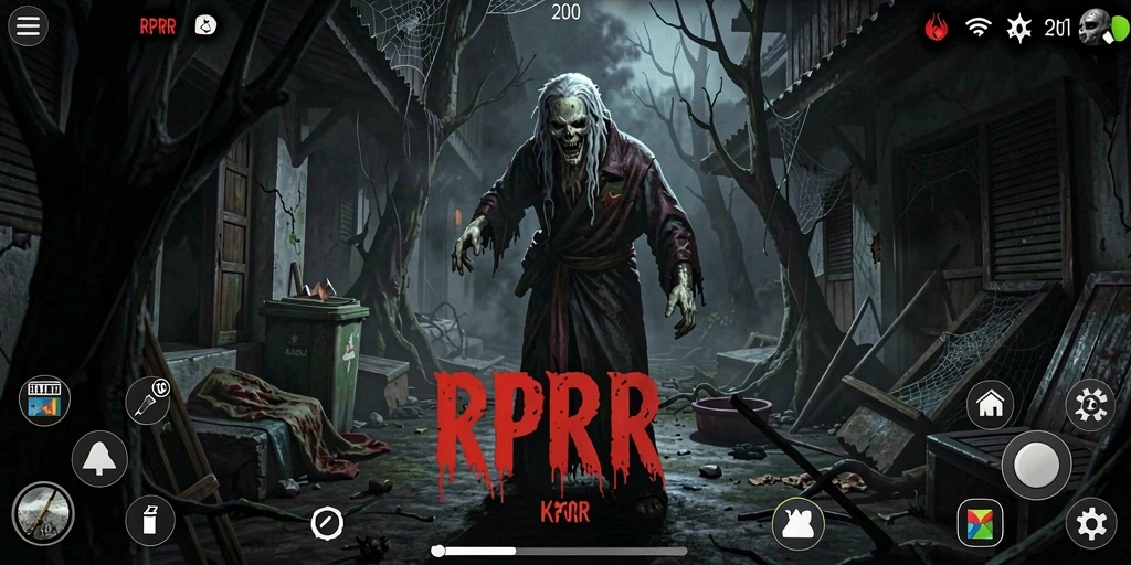Tampilan menyeramkan gameplay RPRR yang menggugah adrenalin.